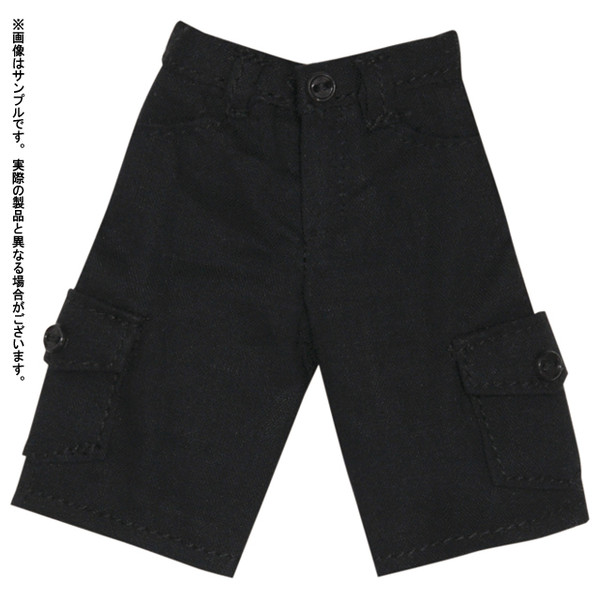 Thirteen Stars Cargo Half Pants (Black), Azone, Accessories, 1/6, 4571117008990